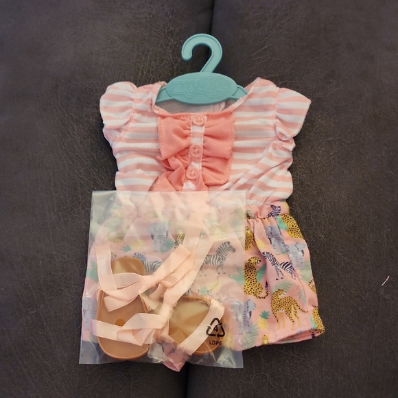 My life romper outfit 18in doll outfit - Picture 1 of 3